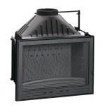 Чугунная каминная топка Invicta Hearth 700 compact with flue valve (2018)